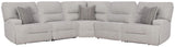 Acklen Place - 5 Piece Reclining Sectional
