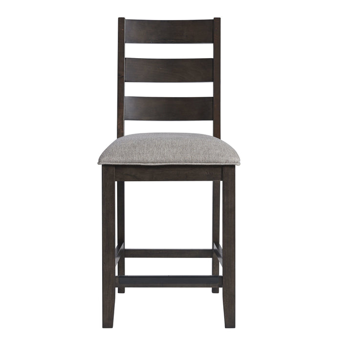 Beacon - Ladder Stool - Charcoal / Walnut