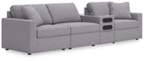 Modmax - Straight Sectional - Granite