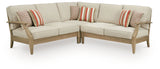 Clare View - 3-Piece Outdoor Sectional - Beige