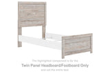 Broachmyn - Twin Panel Headboard/Footboard - Gray