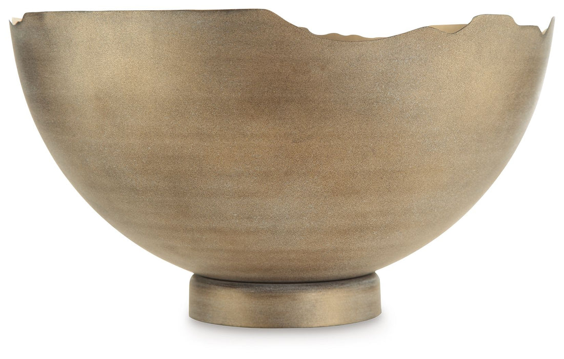 Maura - Antique Gold Finish - Bowl