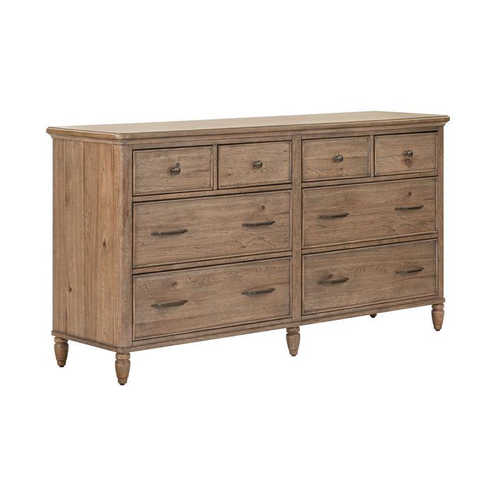 Hickory Grove - 6 Drawer Chest - Brown