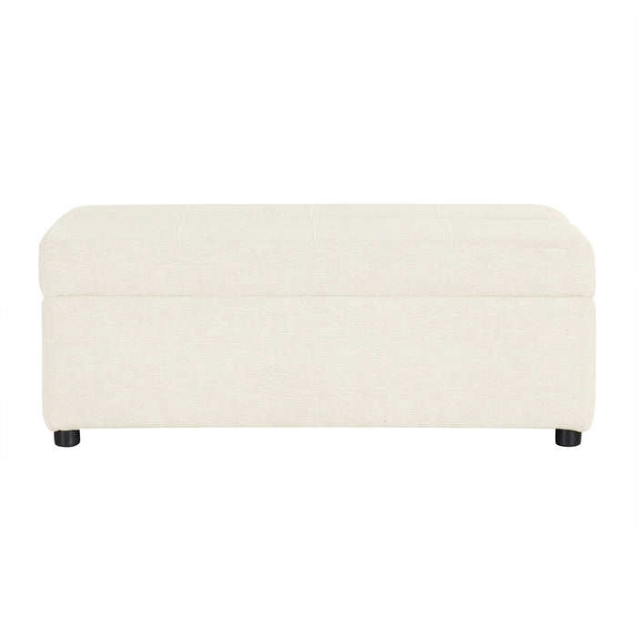 Twin Size Folding Ottoman Sleeper Bed With Mattress Convertible Guest Bed