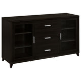 Barnaby - 4 Piece Rectangular Entertainment Center - Cappuccino