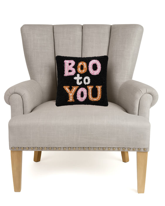 Boo To You Hook Pillow