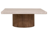 Sahara - Square Cocktail Table - Light Cream / Brown Caramel