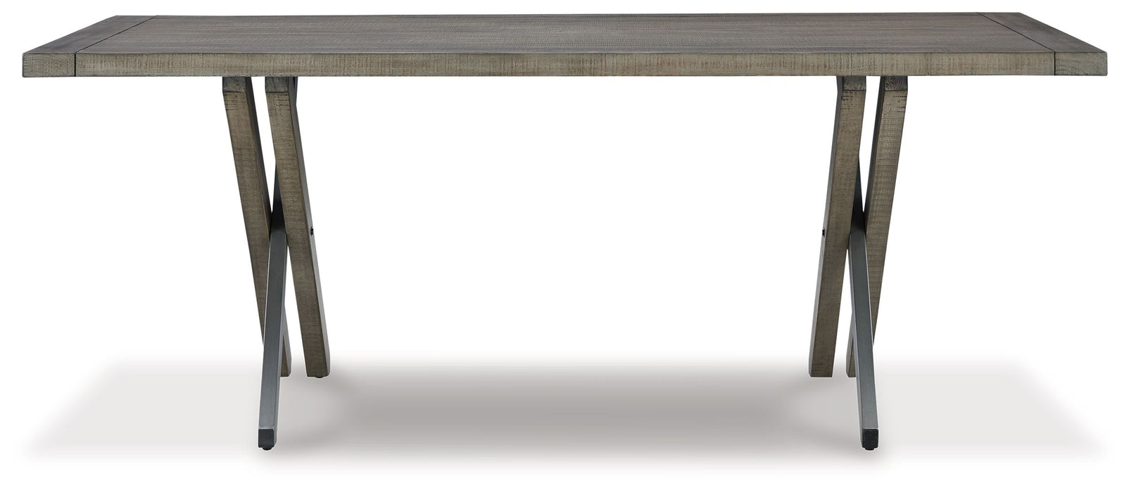 Krystanza - Weathered Gray - Rectangular Dining Room Table