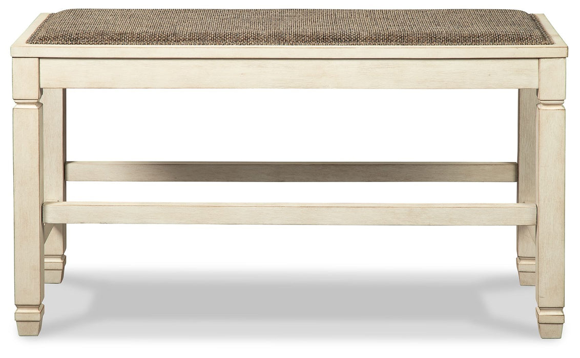 Bolanburg - DBL Counter UPH Bench  - Beige