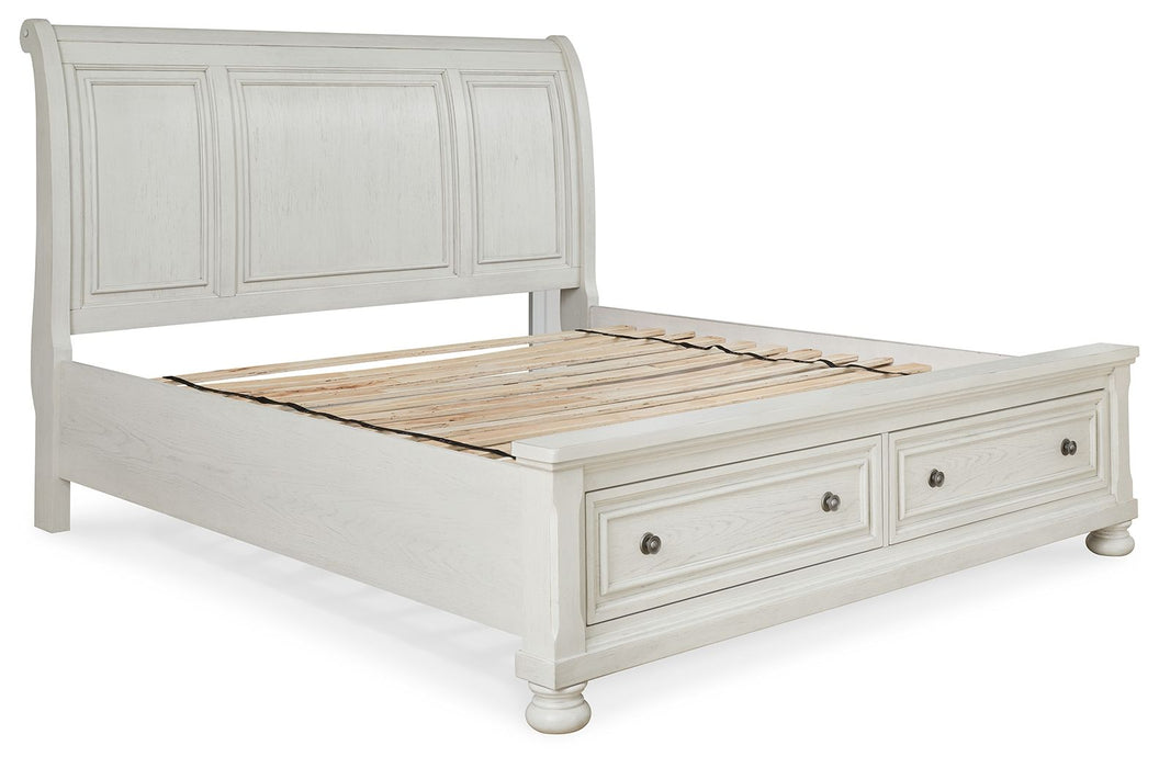 Robbinsdale - Queen Storage Footboard - Antique White