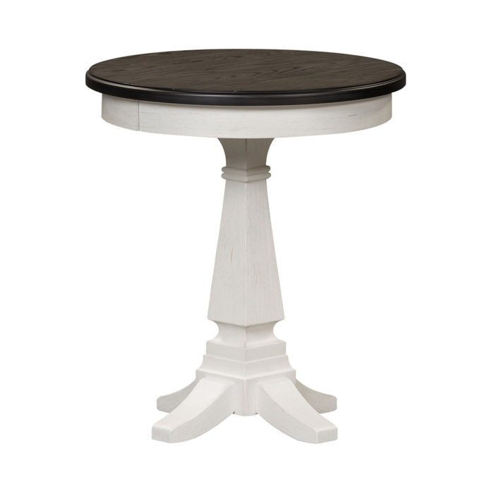 Allyson Park - Chair Side Table - White