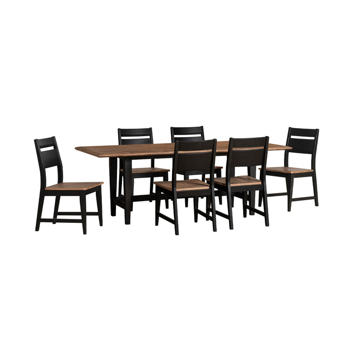 Austin - Panel Chair - Natural Mango Wood