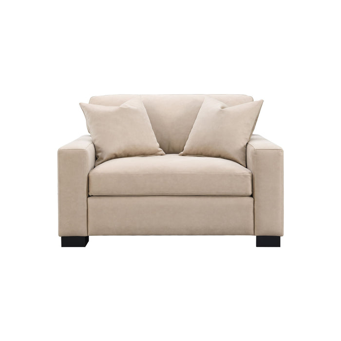 Dexter - Double Chair With 2 Pillows - Taupe