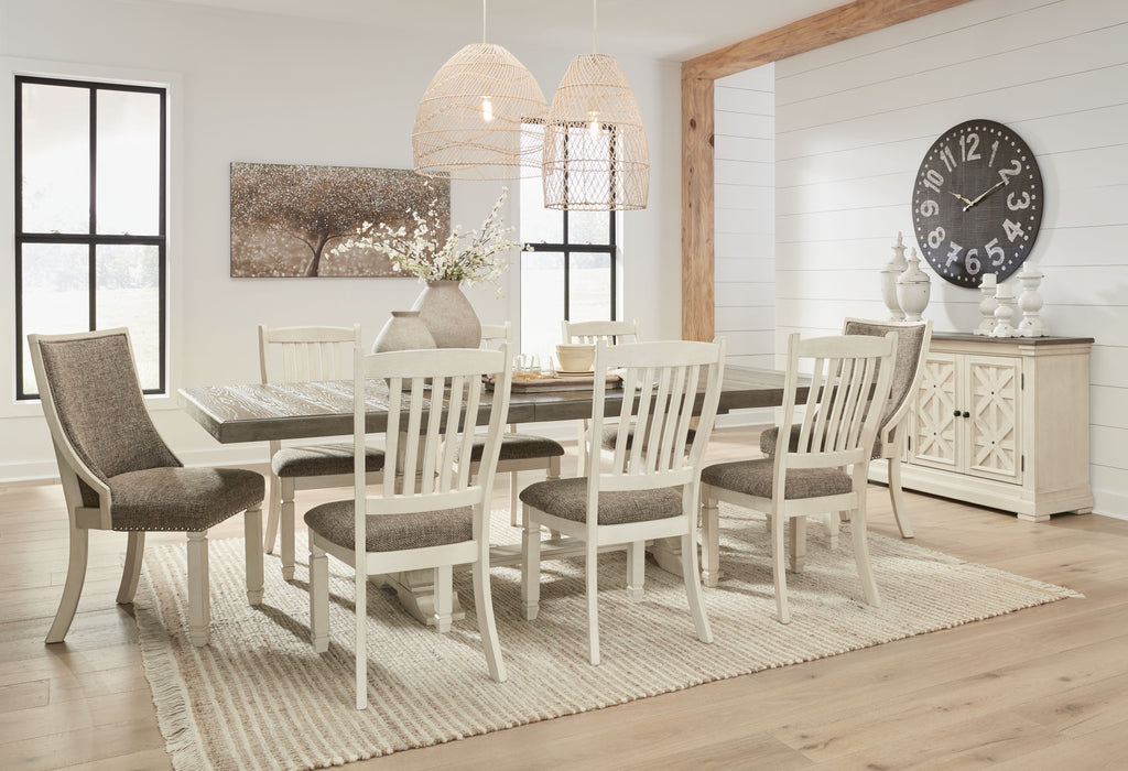 Bolanburg - Brown / Beige - Extension Dining Table