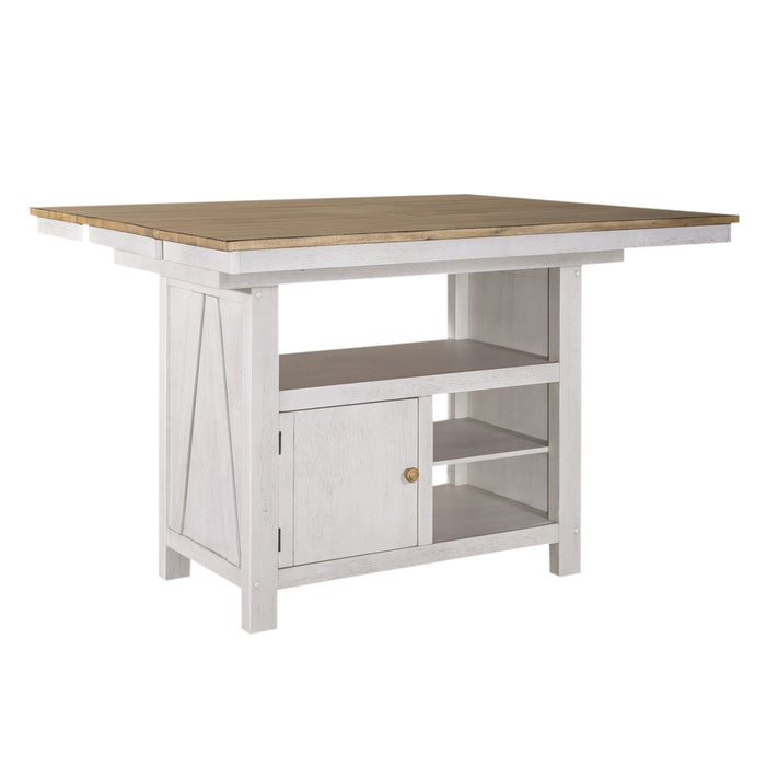 Lindsey Farm - Kitchen Island Top - Weathered White