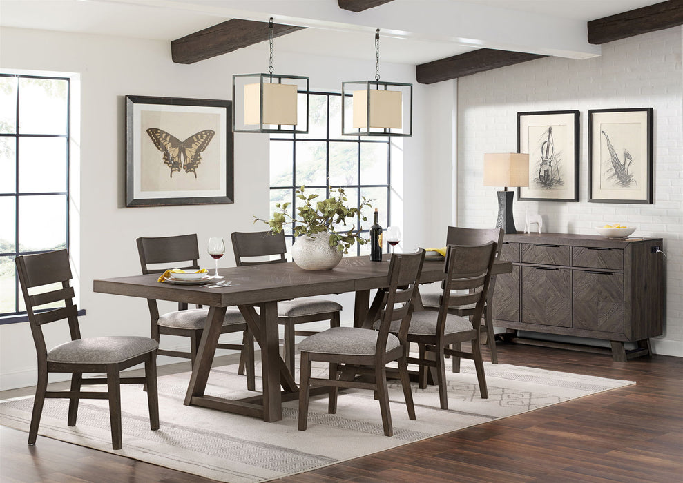 Hearst - Panel Chair - Reclaimed Chevron