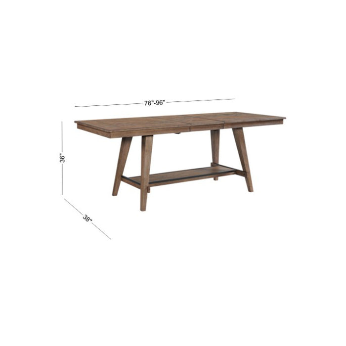 Oslo - Counter Table - Weathered Chestnut