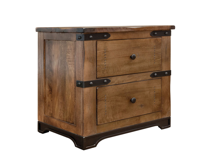 Parota - Nightstand - Cinnamon Brown