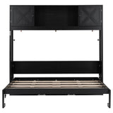 Murphy Bed With Storage Cabinets