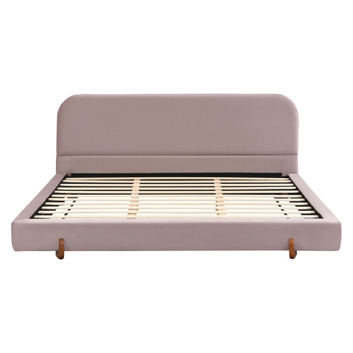 Elegant Upholstered Bed Frame