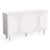 Buffet Sideboard Cabinet With Storage For Dining Room - White