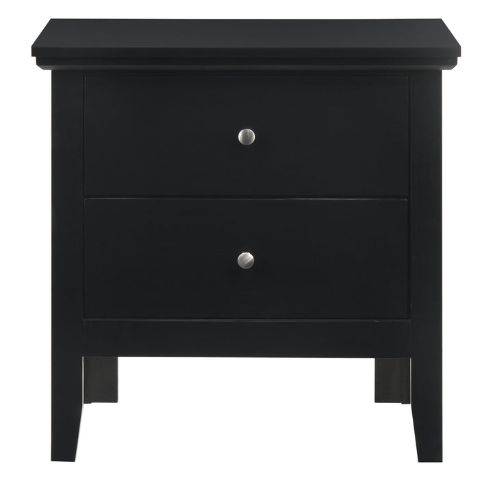 English Dovetailed Drawers Nightstand