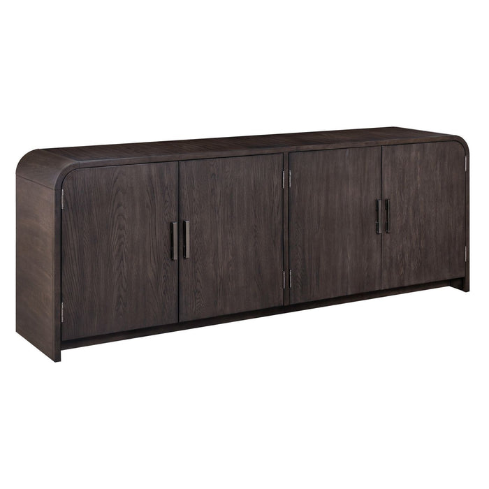 Perspectives - 82" TV Console - Brown