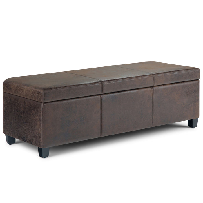 Avalon - Contemporary Storage Ottoman Bench