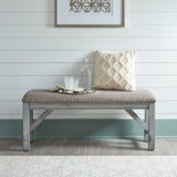 Newport - Dining Bench - Smokey Gray / Carbon Gray