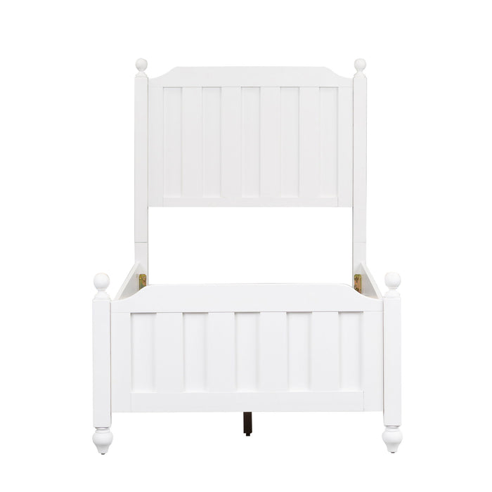 Cottage View - Twin Panel Headboard & Footboard - White