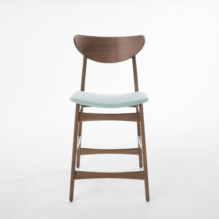 Elegant Counter Height Chair With Cushioned Seat