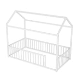Montessori Floor Bed Frame With House Shape