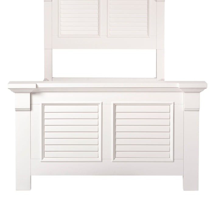 Summer House - Twin Panel Footboard - White