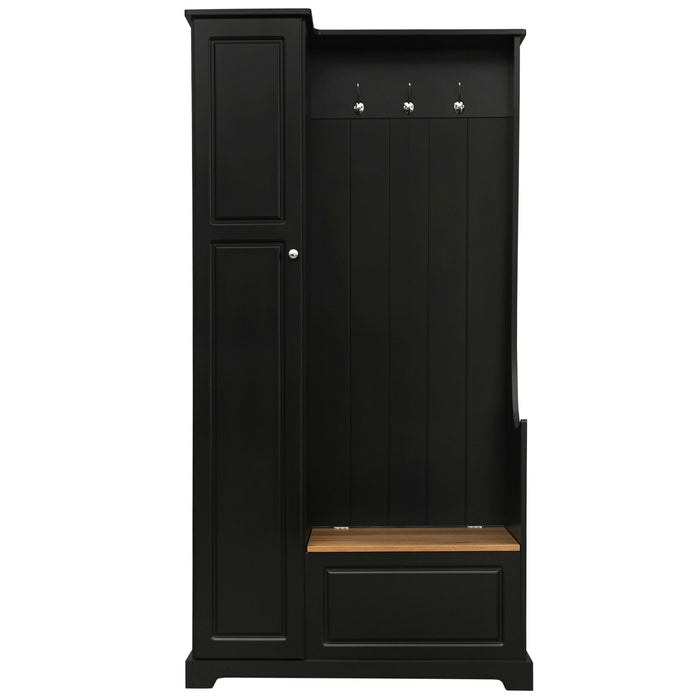 Hall Tree With Flip Up Bench