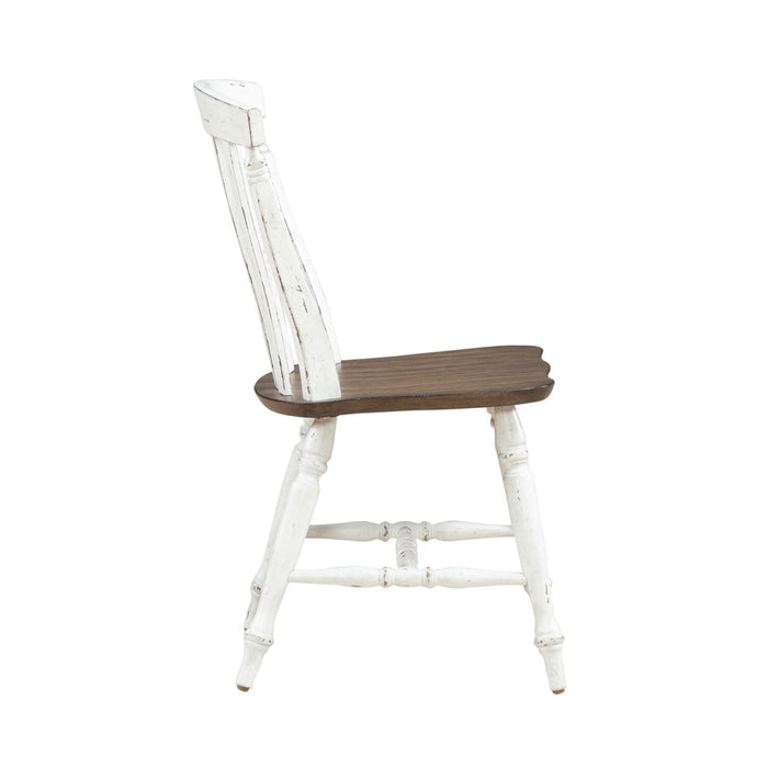 Al Fresco - Slat Back Side Chair (RTA) - White