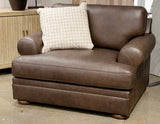 Carriage Point - Chair And A Half - Hickory