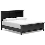 Lanolee - California King Panel Rails - Black