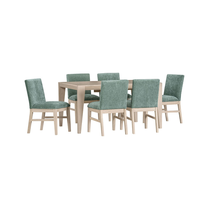 West End - Parson Chair With Sage Green Upholstery