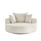 Swivel Chair With Rotating Base For Living Room