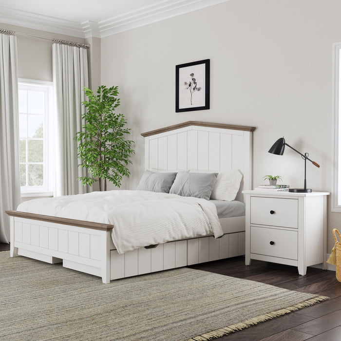 Lodge - Nightstand - Cream