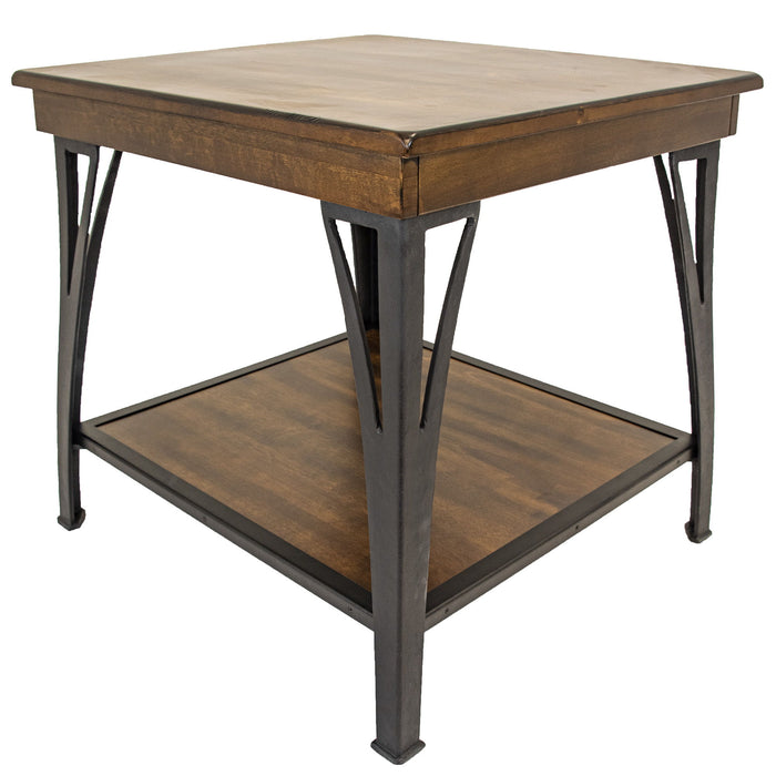 District - End Table - Copper