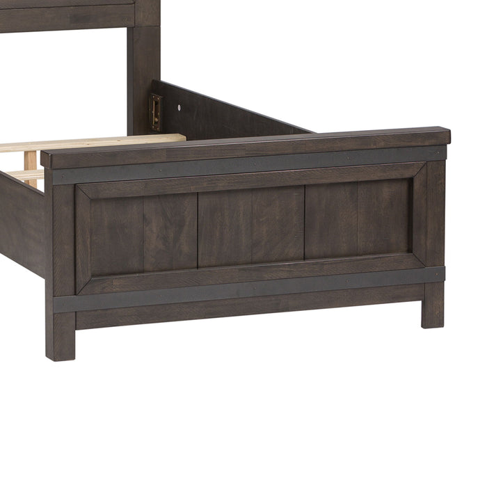 Thornwood Hills - Twin Panel Footboard - Dark Brown