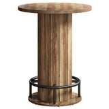 Pub Bistro Table - Rustic Brown