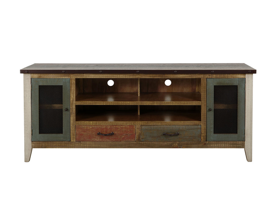 Antique - TV Stand with Drawers