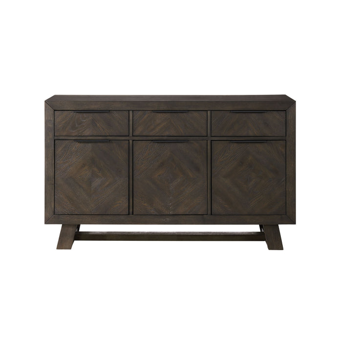 Hearst - Server - Reclaimed Chevron