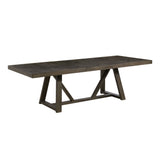 Hearst - Trestle Table - Reclaimed Chevron