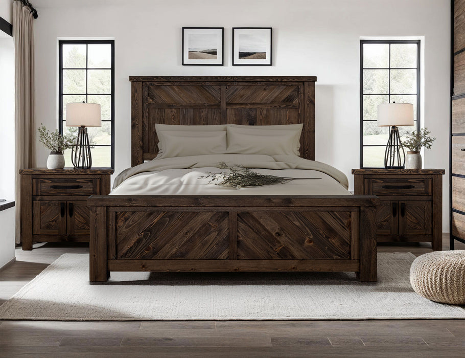 Dutton - Nightstand - Brown