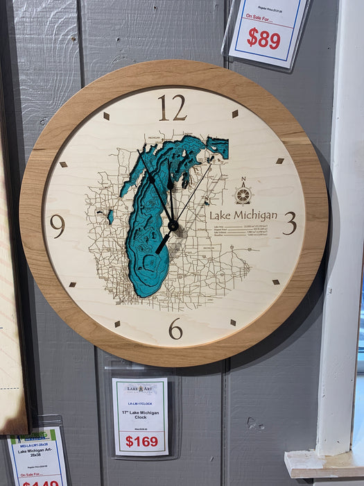 Lake Michigan Clock