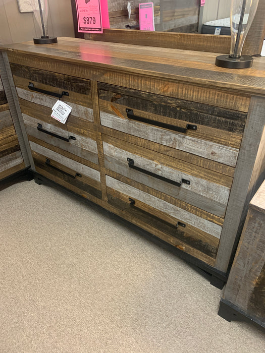 Loft Dresser And Mirror