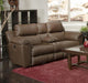 Catnapper Furniture Sorrento Power Lay Flat Reclining Console Loveseat in Kola image